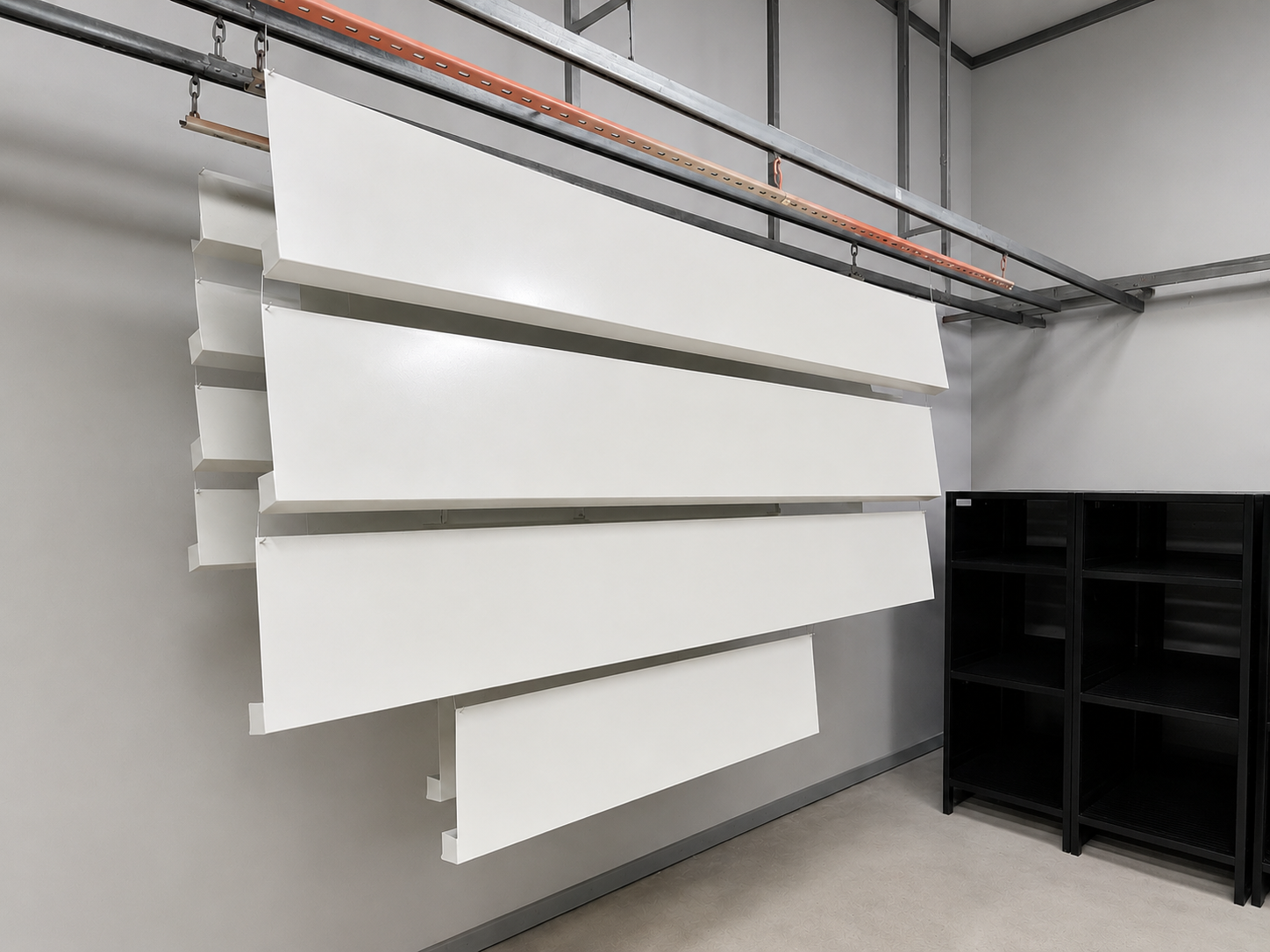 Welded white flashings